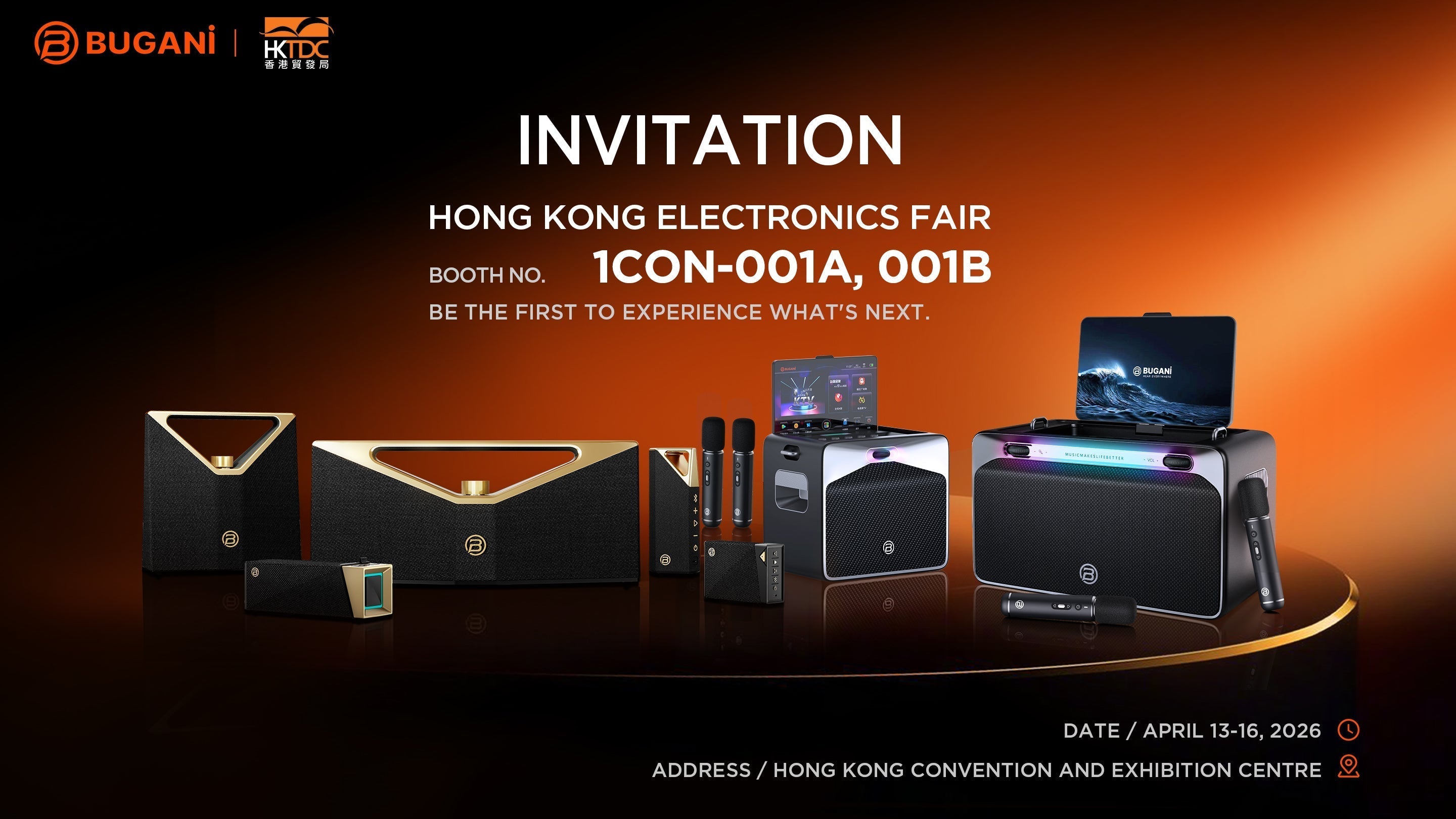 BUGANi at Hong Kong Electronics Fair 2026 (Spring Edition)