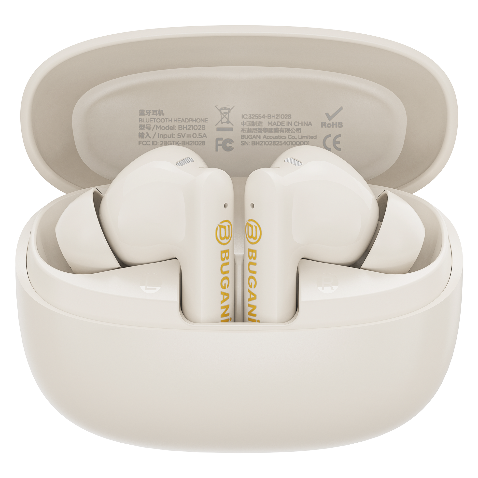 BUGANi Freebuds B20 Wireless Earbuds with Advanced ANC Technology