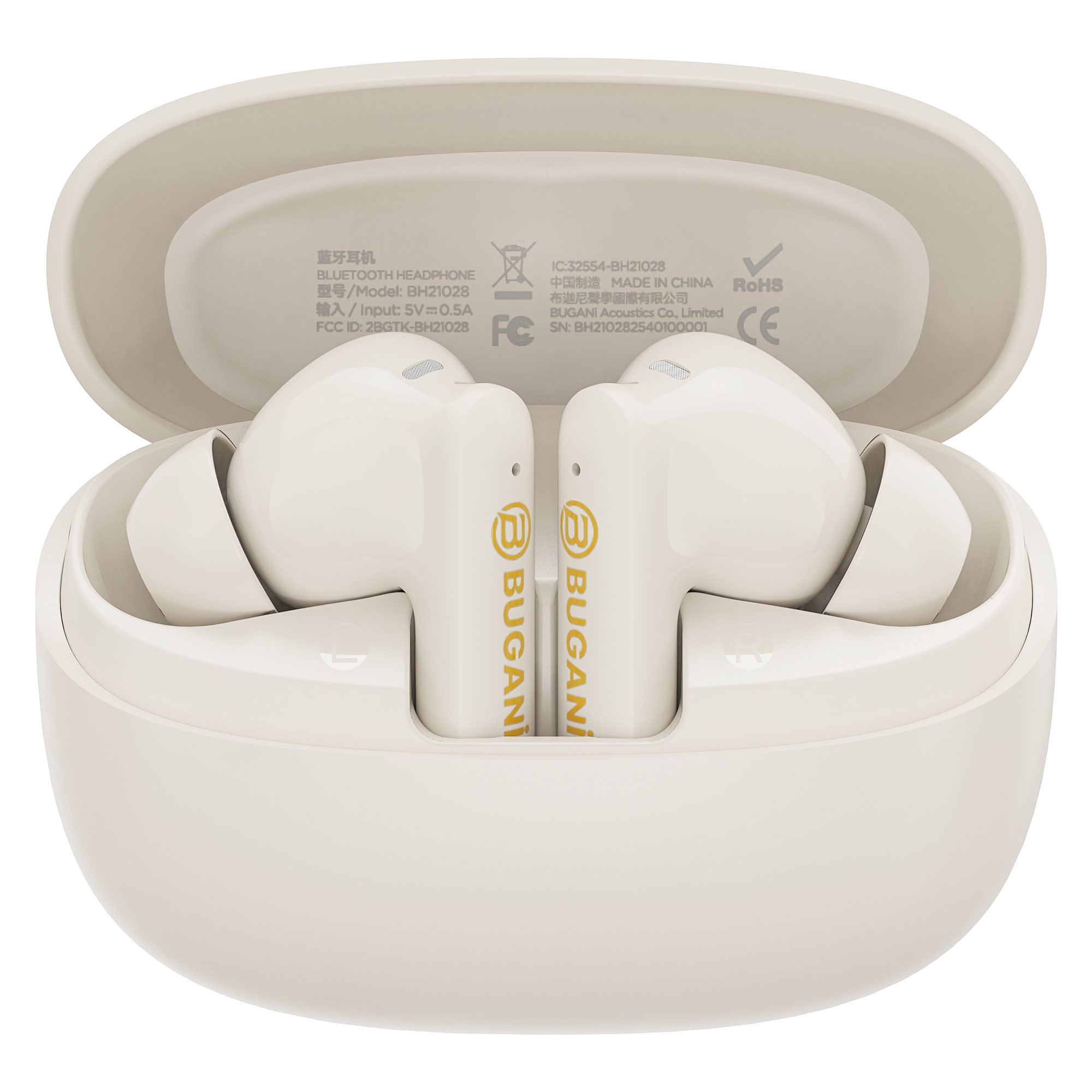 BUGANi Freebuds B20 Wireless Earbuds with Advanced ANC Technology