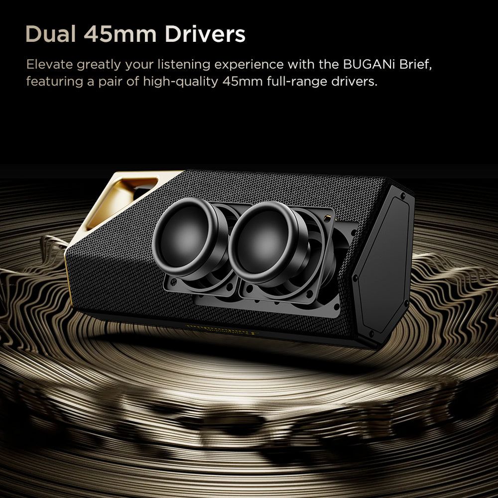 Dual 45mm Drivers