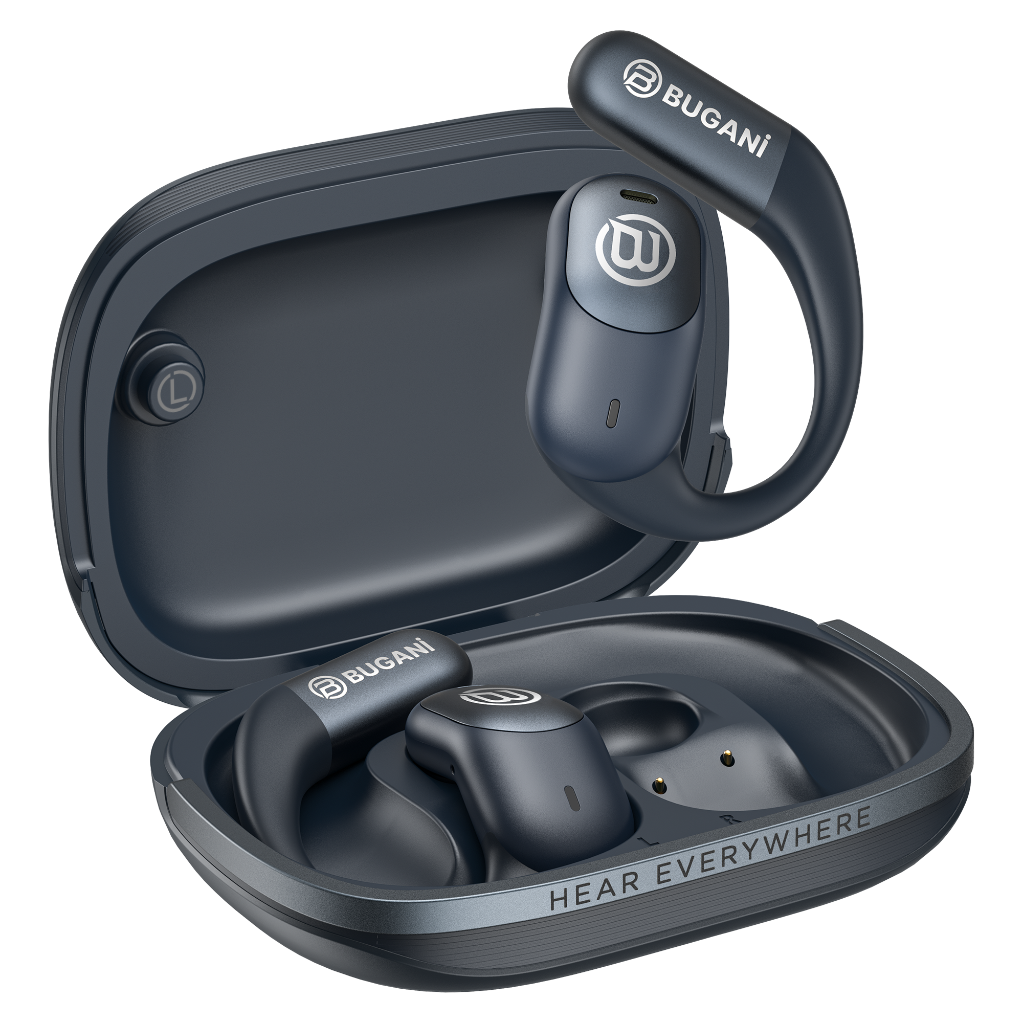 BUGANi Free B15 Open-Ear Earbuds with Hi-Fi Sound