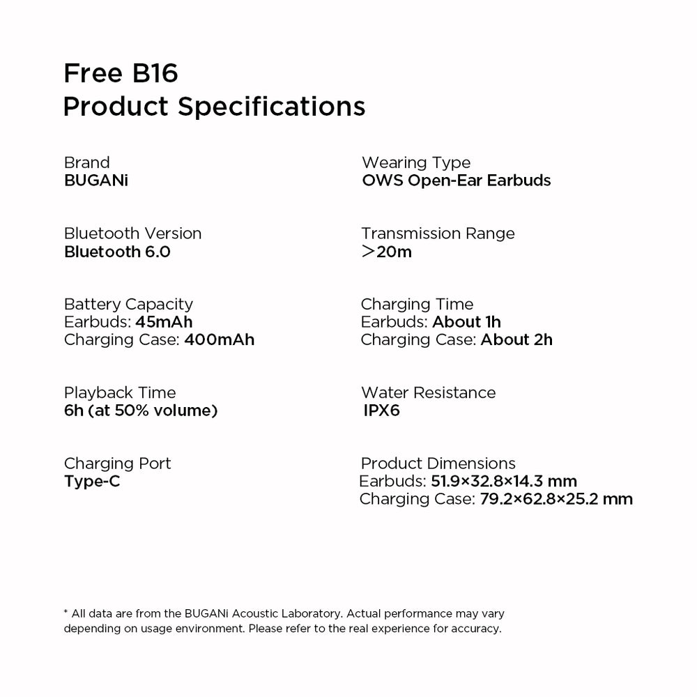 Product Specifications