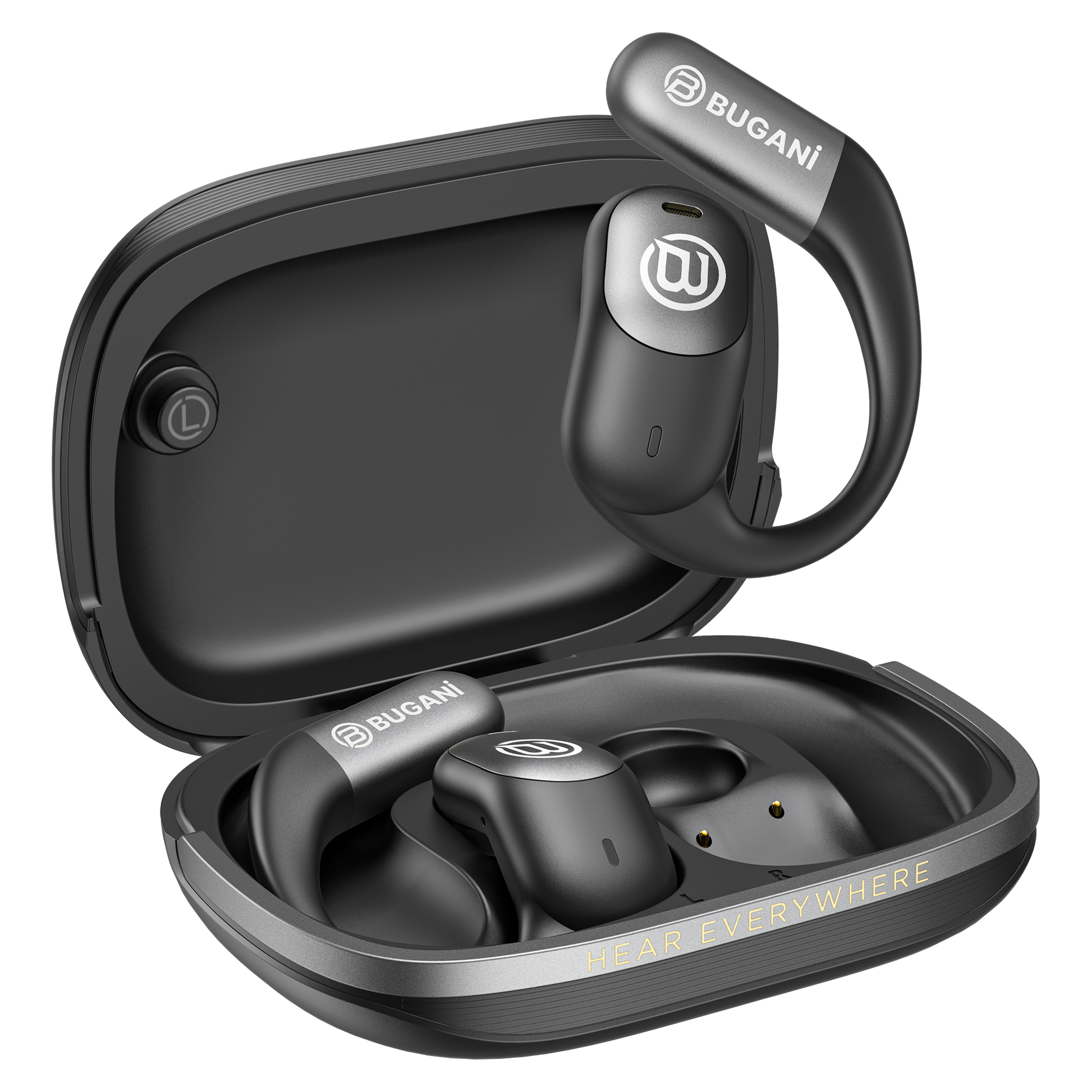 BUGANi Free B15 Open-Ear Earbuds with Hi-Fi Sound