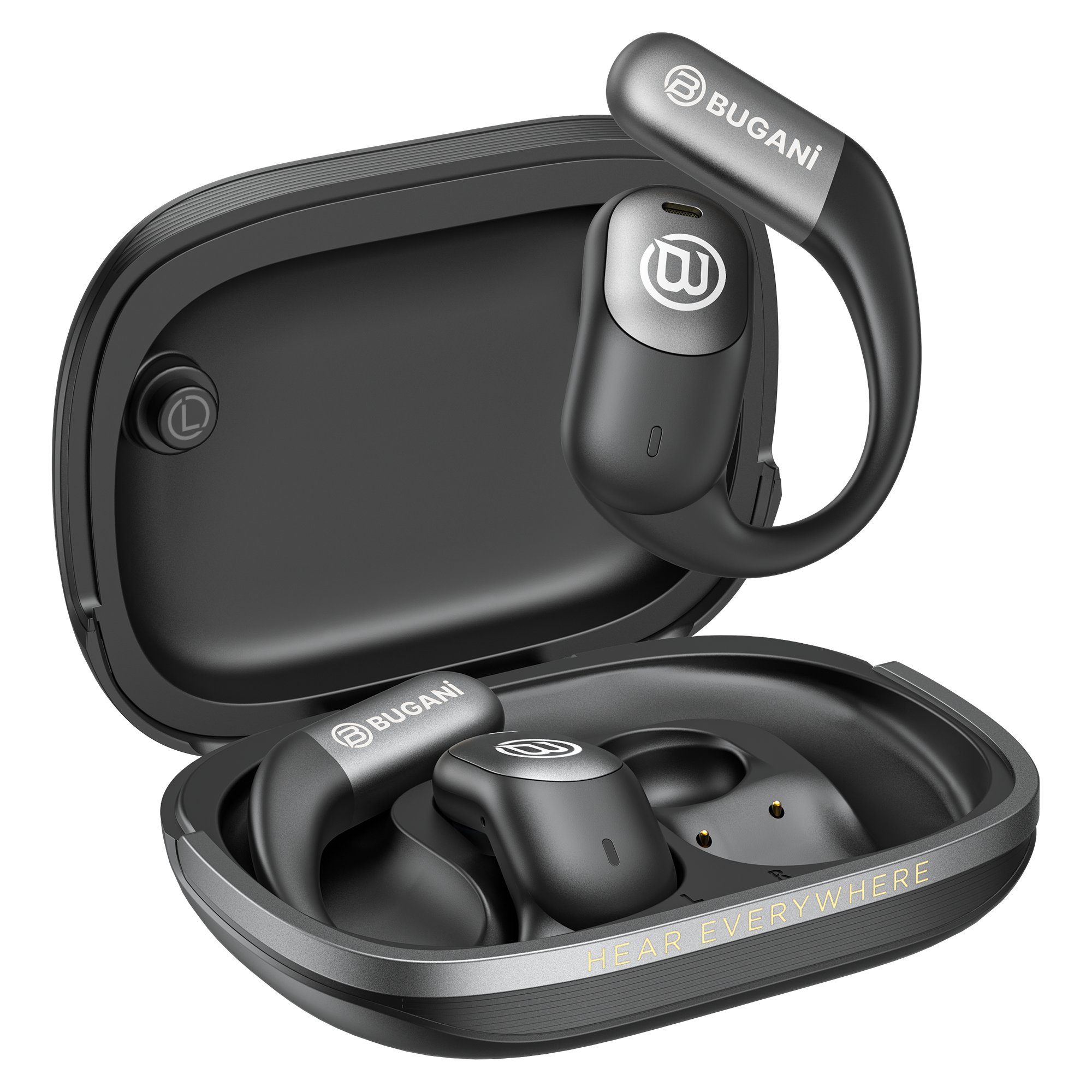 BUGANi Free B15 Open-Ear Earbuds with Hi-Fi Sound