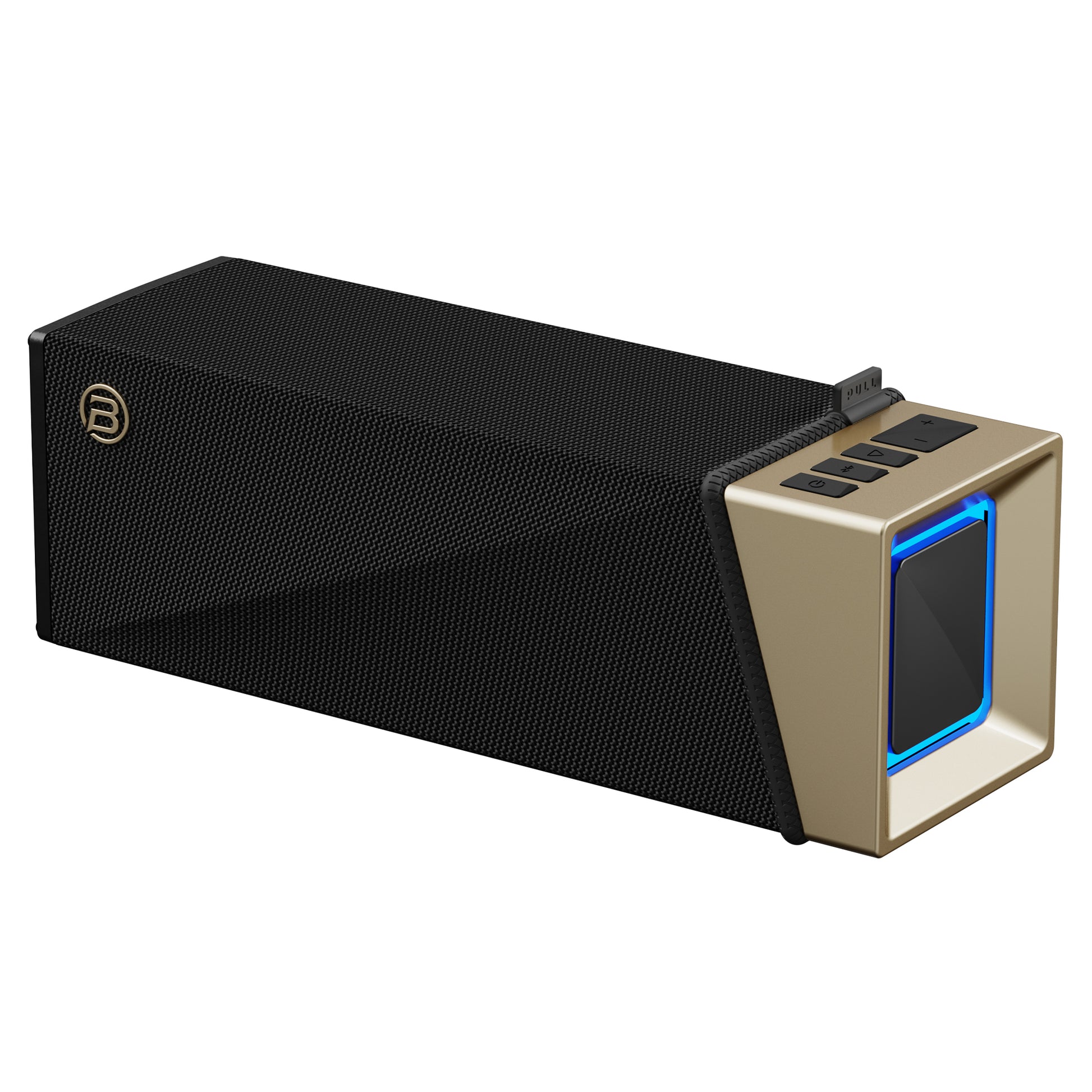 BUGANi Brief TT Portable Bluetooth Speaker with RGB Lighting Effect