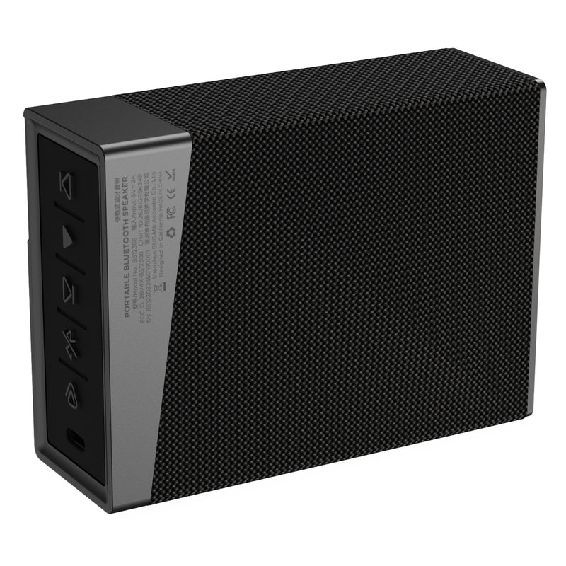 BUGANi Brief Go Portable Bluetooth Speaker with Auracast™ Multi-Speaker Connection