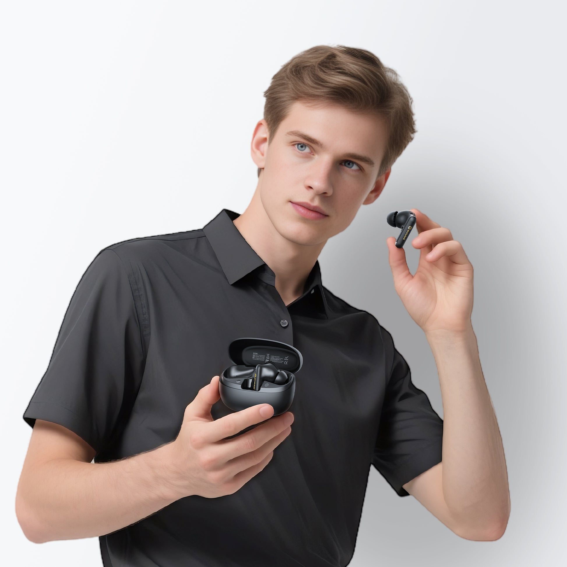 BUGANi Freebuds B20 Wireless Earbuds with Advanced ANC Technology