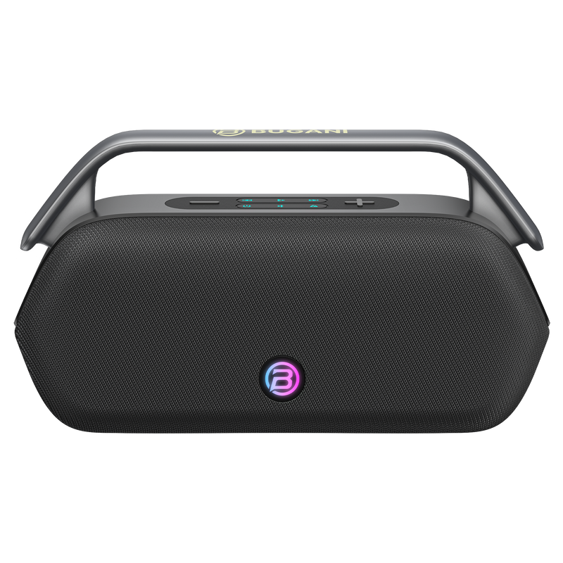 BUGANi Boost Max Portable Bluetooth Speaker with Built-in Power Bank & TWS Connection