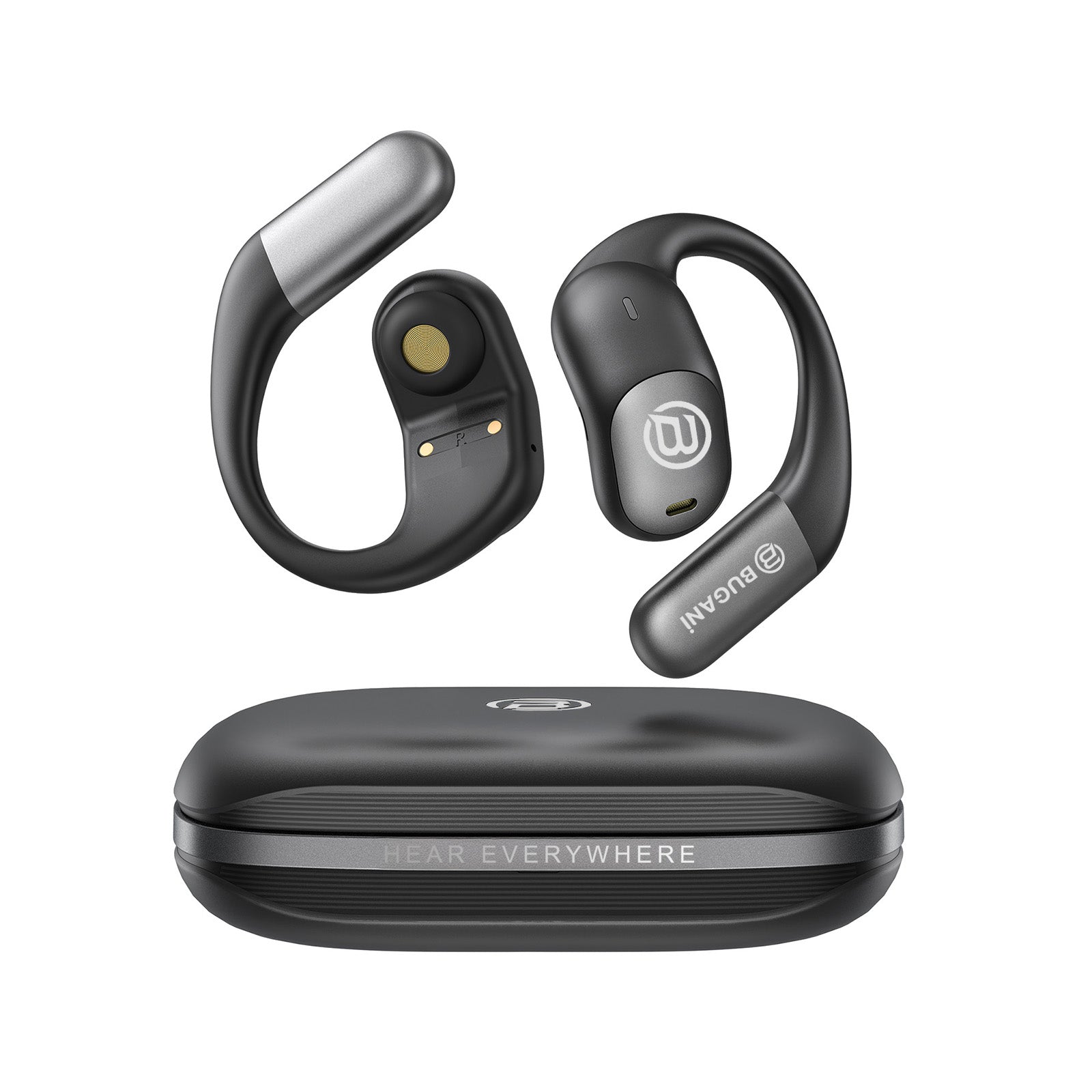 BUGANi Free B15 Open-Ear Earbuds with Hi-Fi Sound