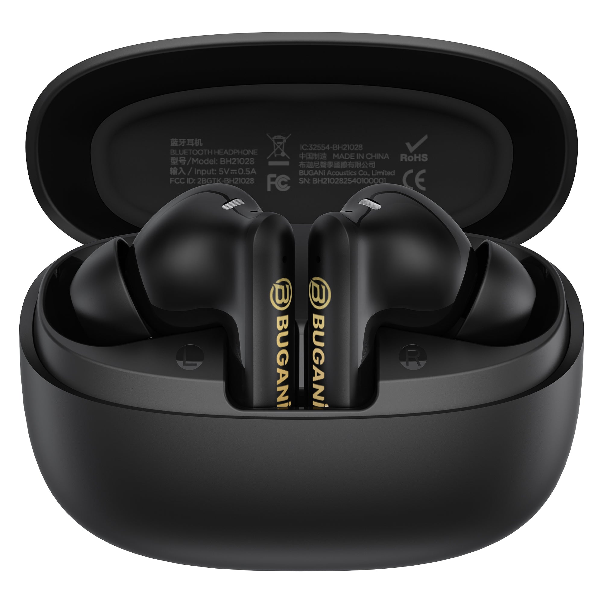 BUGANi Freebuds B20 Wireless Earbuds with Advanced ANC Technology