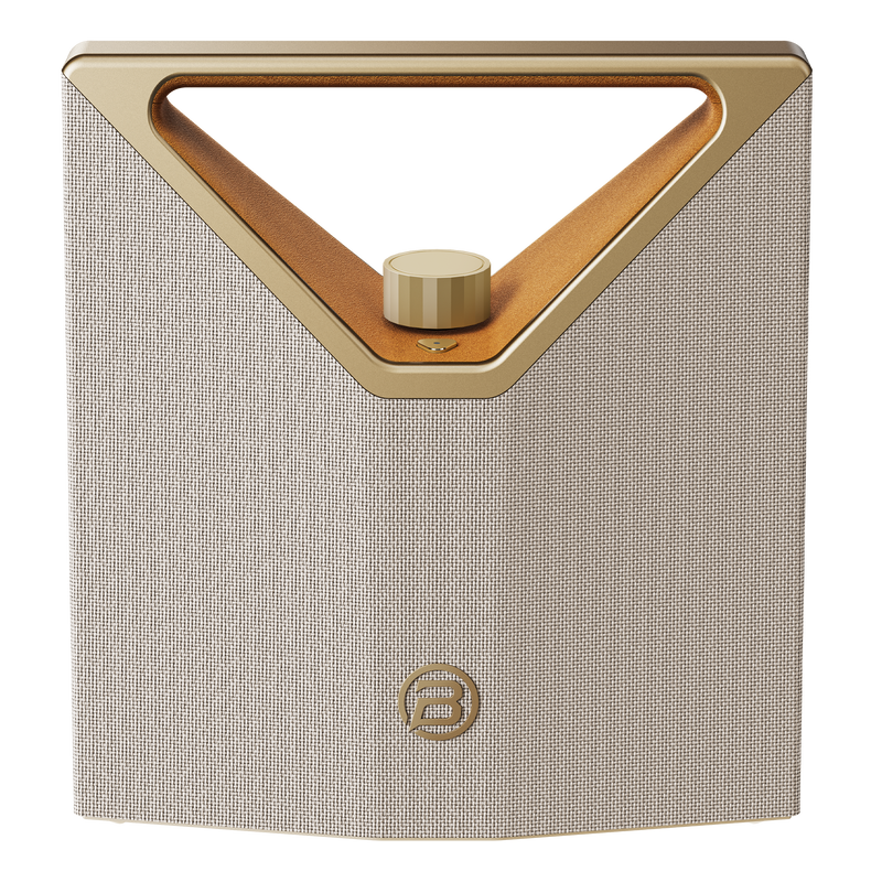 BUGANi Brief Plus Portable Bluetooth Speaker with 100+ Broadcast Connection Support