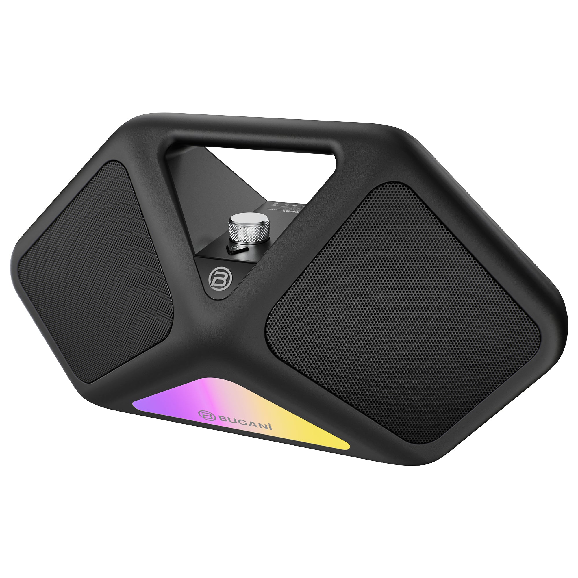 BUGANi Reform Portable Bluetooth Speaker with Atmosphere Lighting