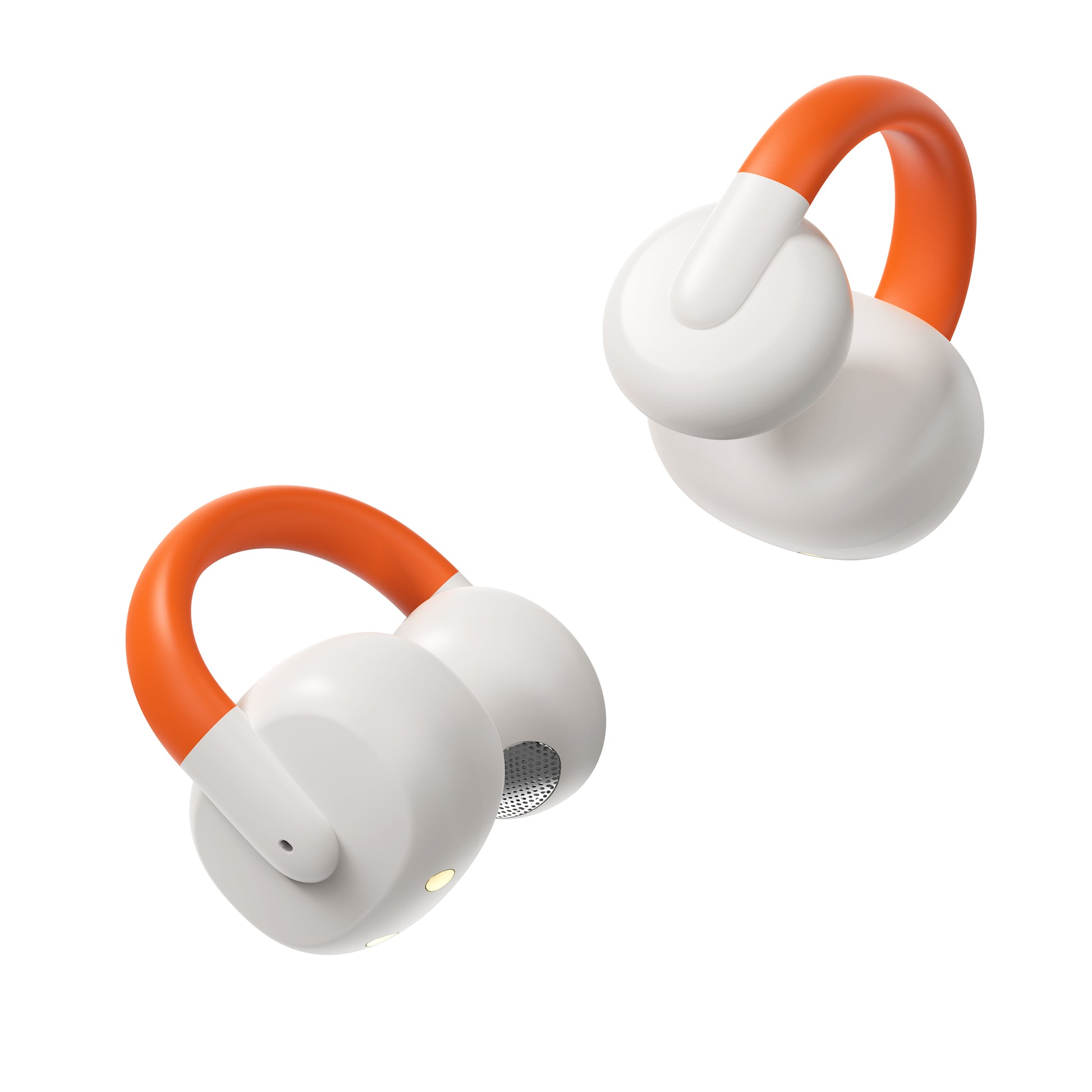 BUGANi Clip B21 Clip-on Wireless Earbuds with Soft Silicone Carry Lanyard