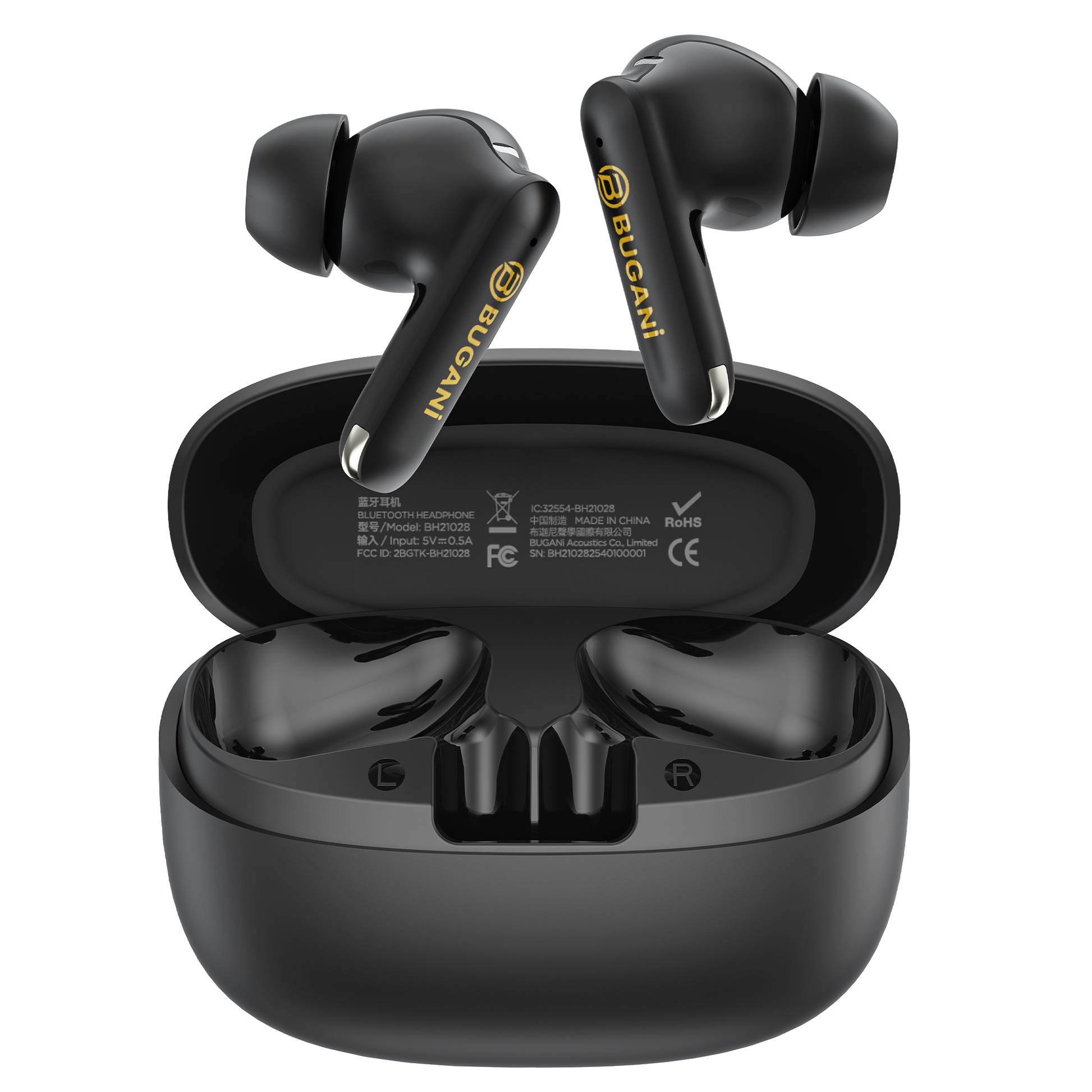 BUGANi Freebuds B20 Wireless Earbuds with Advanced ANC Technology