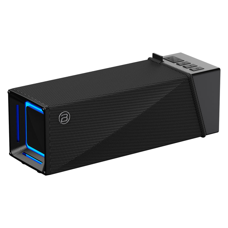 BUGANi Brief TT Portable Bluetooth Speaker with RGB Lighting Effect