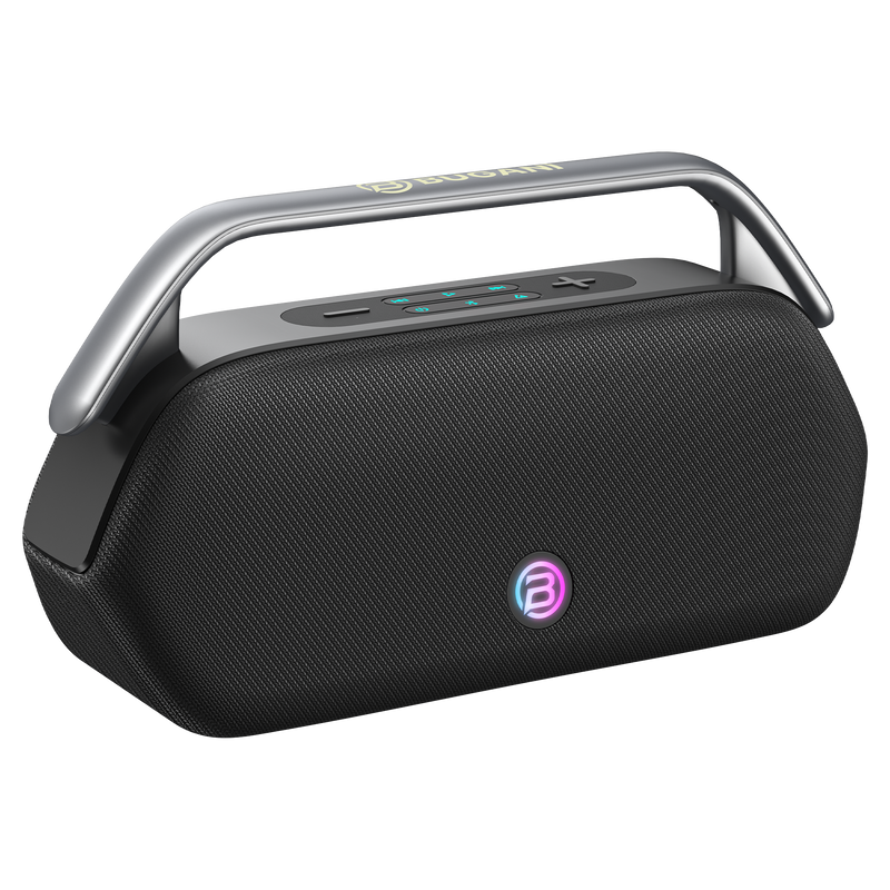 BUGANi Boost Max Portable Bluetooth Speaker with Built-in Power Bank & TWS Connection