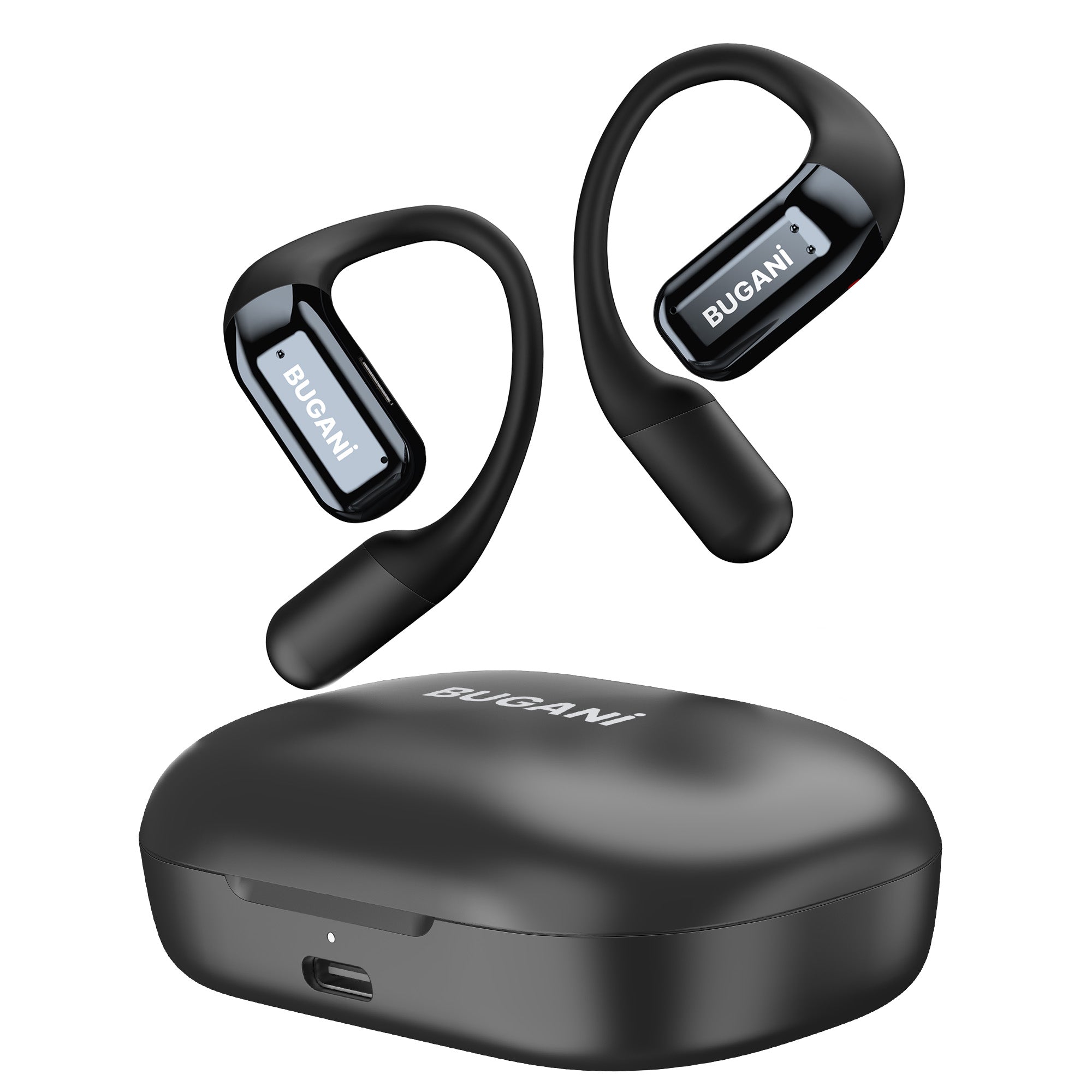 BUGANi Free B10 Open-Ear Earbuds with AI Language Translation