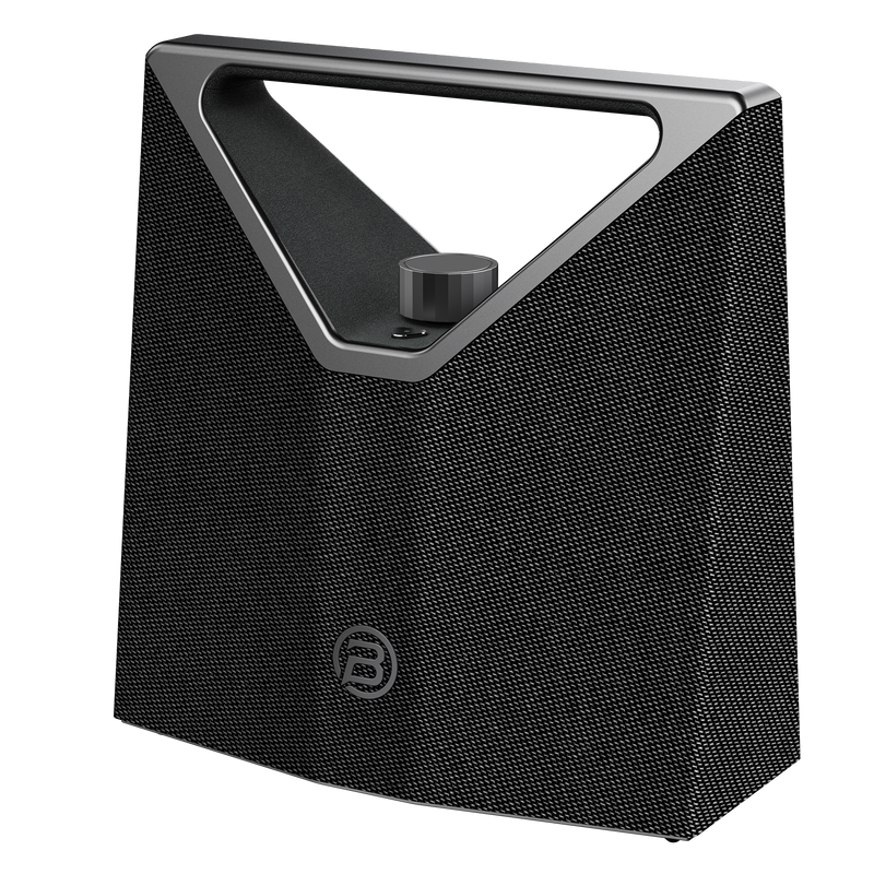 BUGANi Brief Plus Portable Bluetooth Speaker with 100+ Broadcast Connection Support