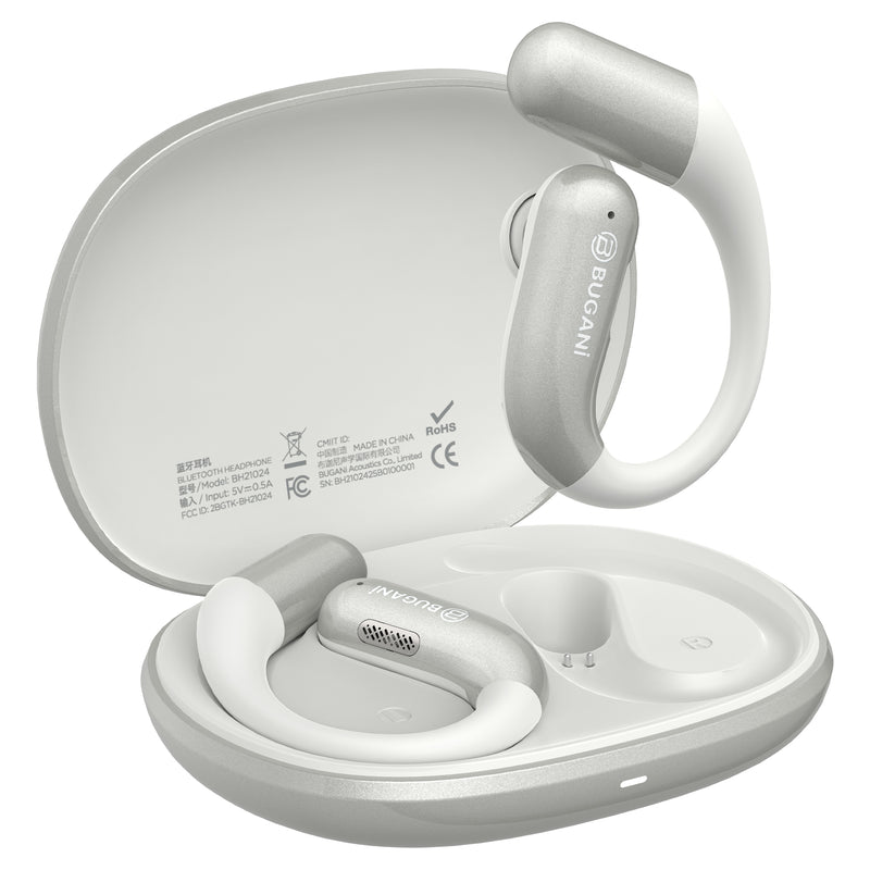 BUGANi Free B16 Open-Ear Wireless Earbuds with IPX6 Water Resistance