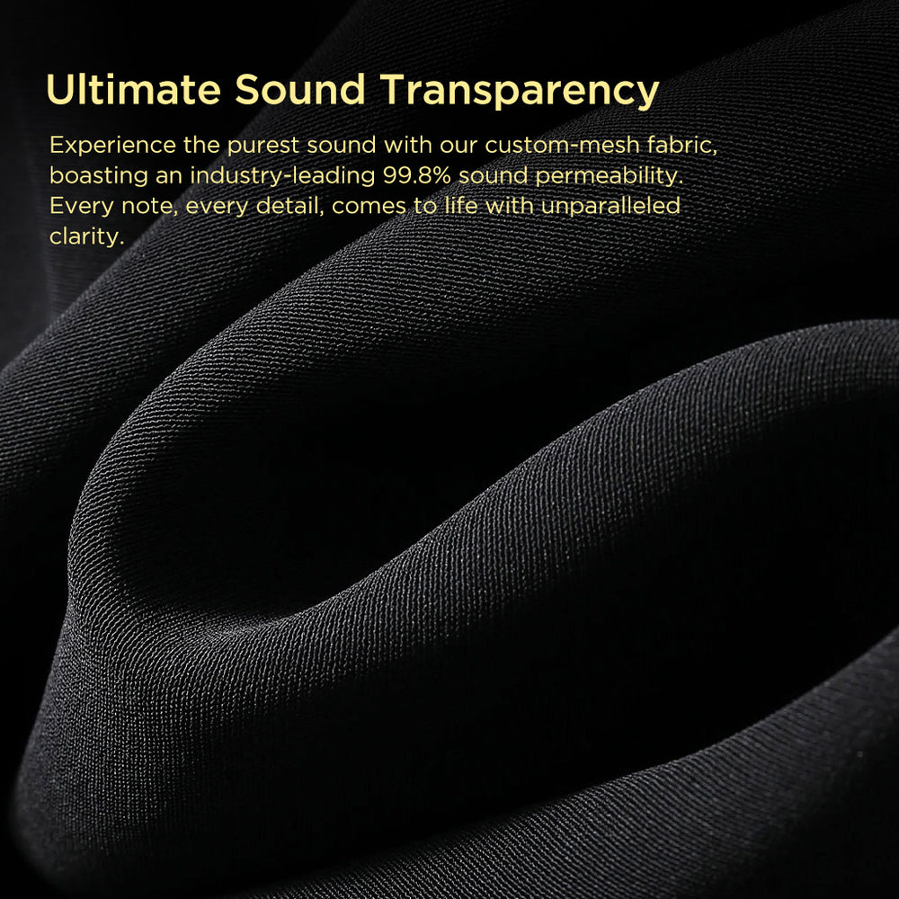 High-Transparency Acoustic Mesh