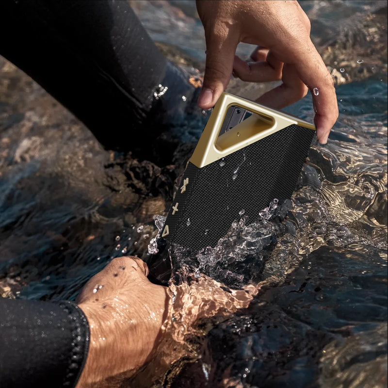 BUGANi Brief Portable Bluetooth Speaker with IPX7 Water Resistant