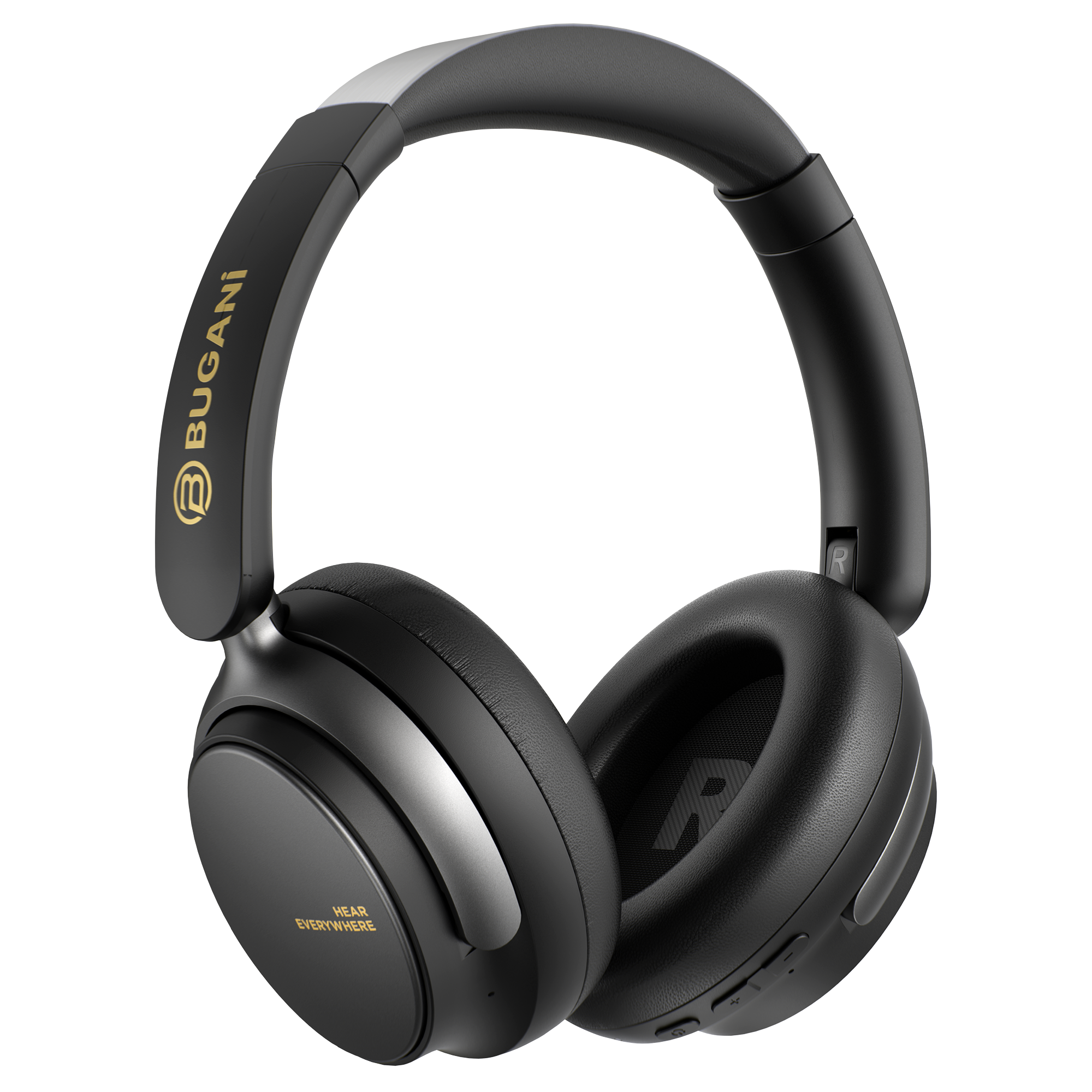 BUGANi Space BH01 Headphones with Hybrid Active Noise Canceling