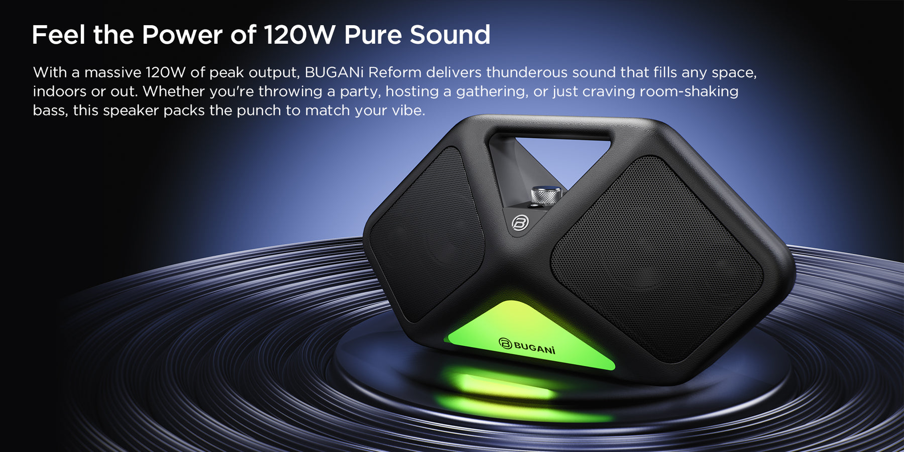 120W Powerful Sound