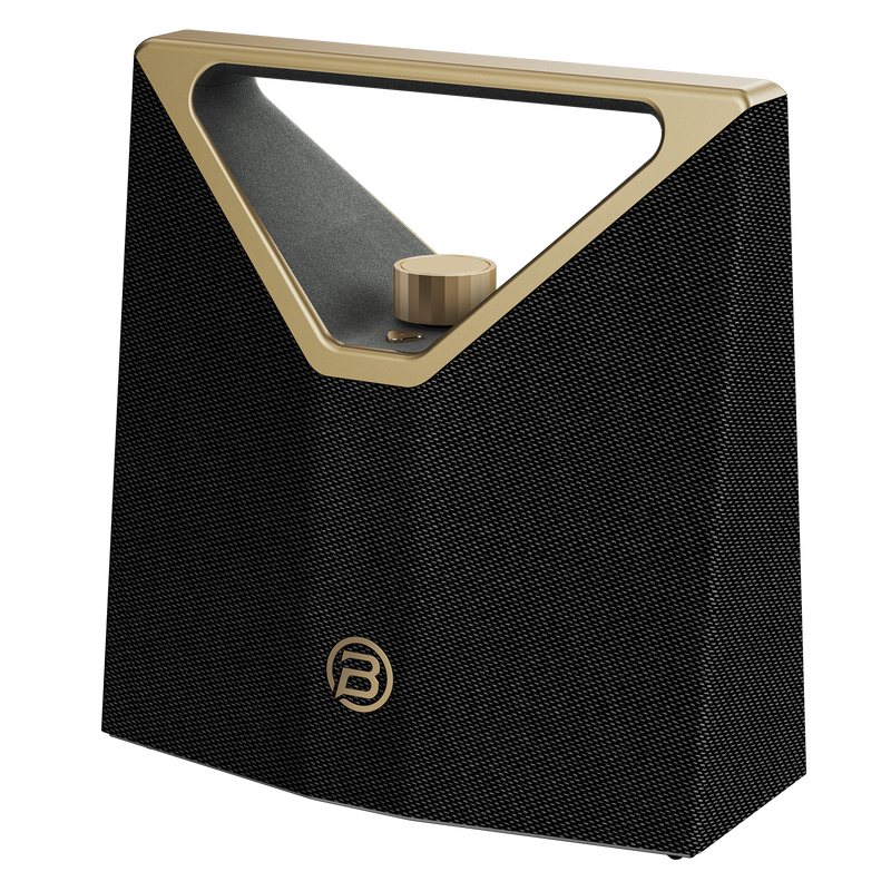 BUGANi Brief Plus Portable Bluetooth Speaker with 100+ Broadcast Connection Support
