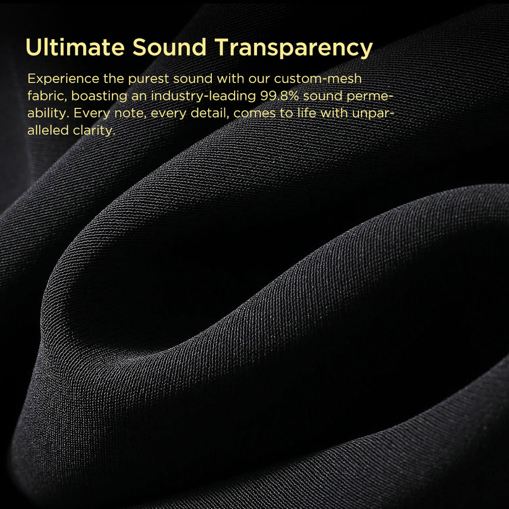 High-Transparency Acoustic Mesh