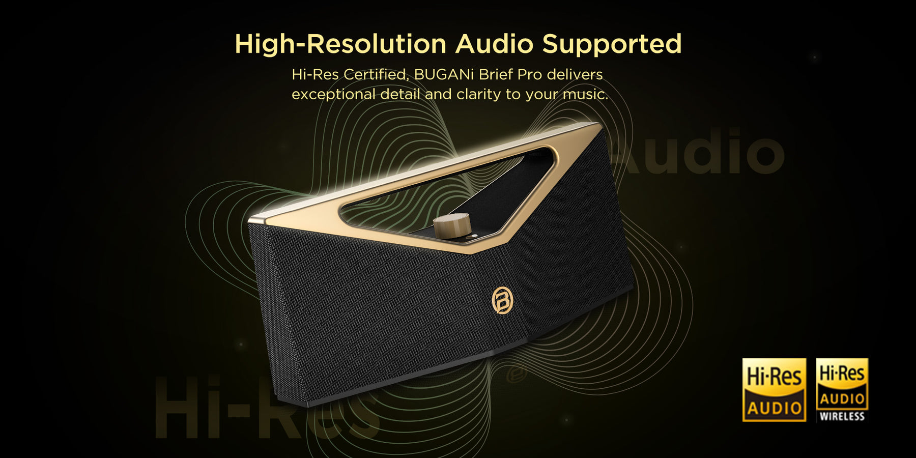 High-Resolution Audio Supported