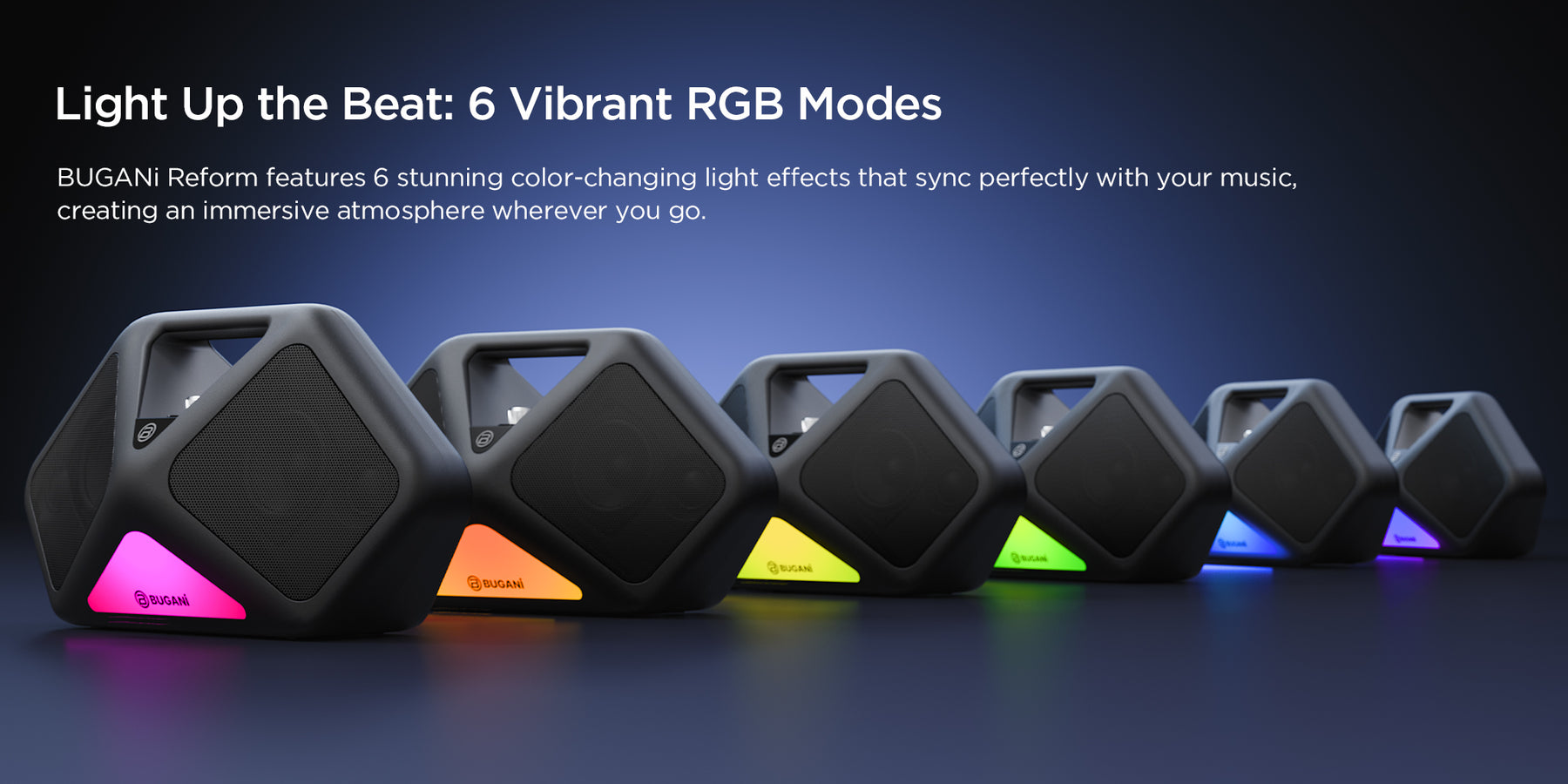 6 Vibrant RGB Modes