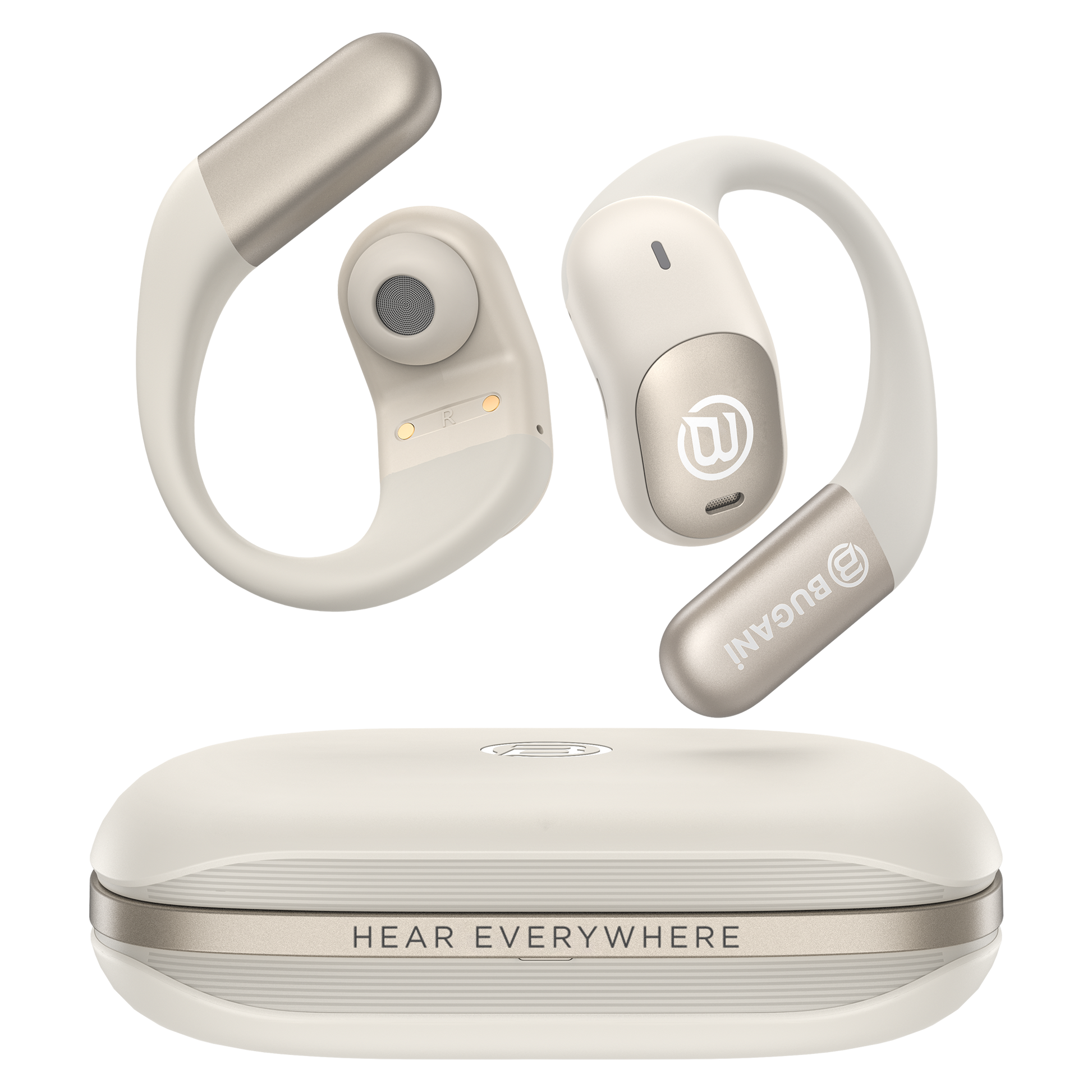 BUGANi Free B15 Open-Ear Earbuds with Hi-Fi Sound