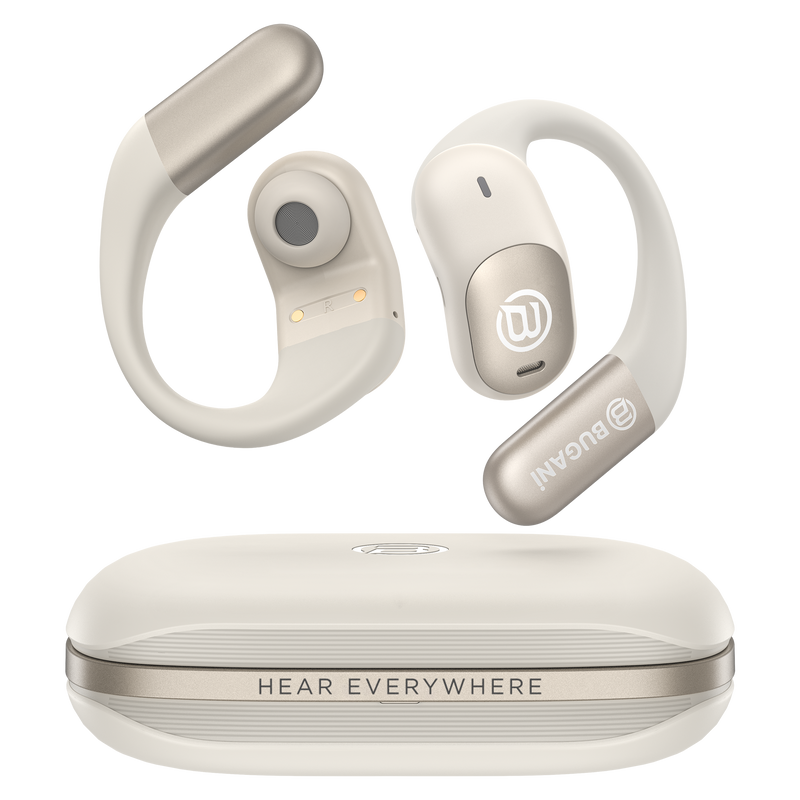 BUGANi Free B15 Open-Ear Earbuds with Hi-Fi Sound