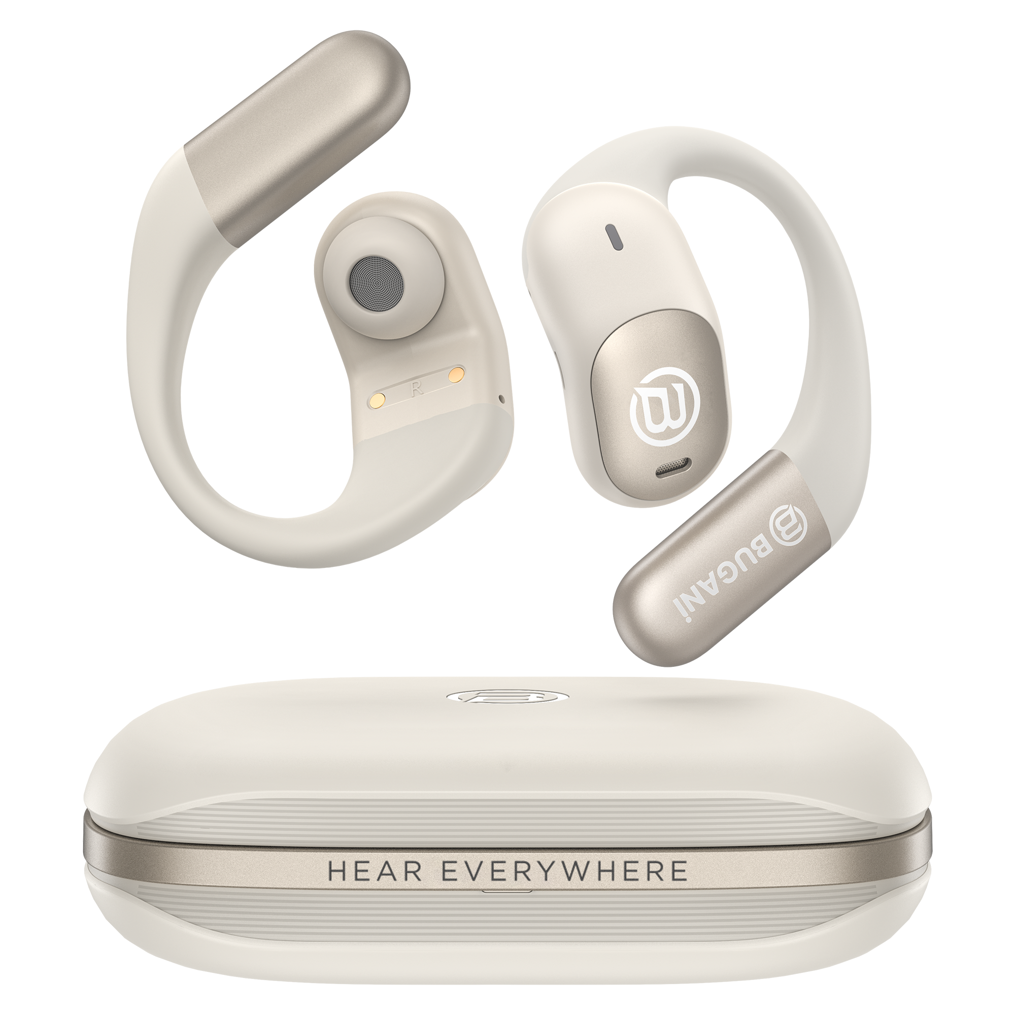 Cuffie Bluetooth 5.4 BUGANI In-ear Con ENC, 32 Ore Di Autonomia E Ricarica USB-C – IPX6