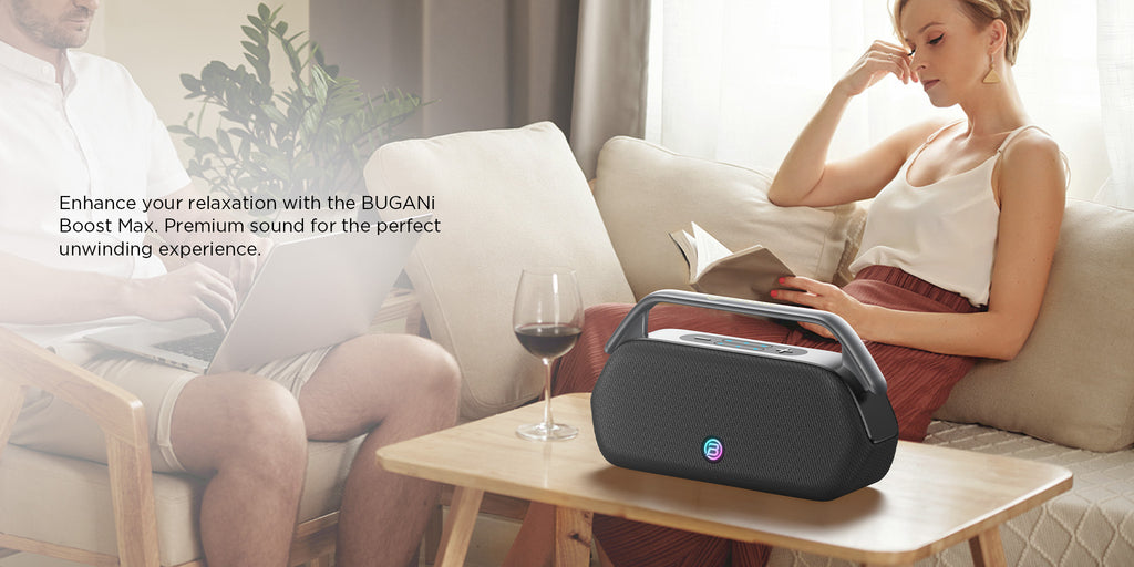 BUGANi Boost Max - Powerful Portable Bluetooth Speaker BS12302 – bugani ...