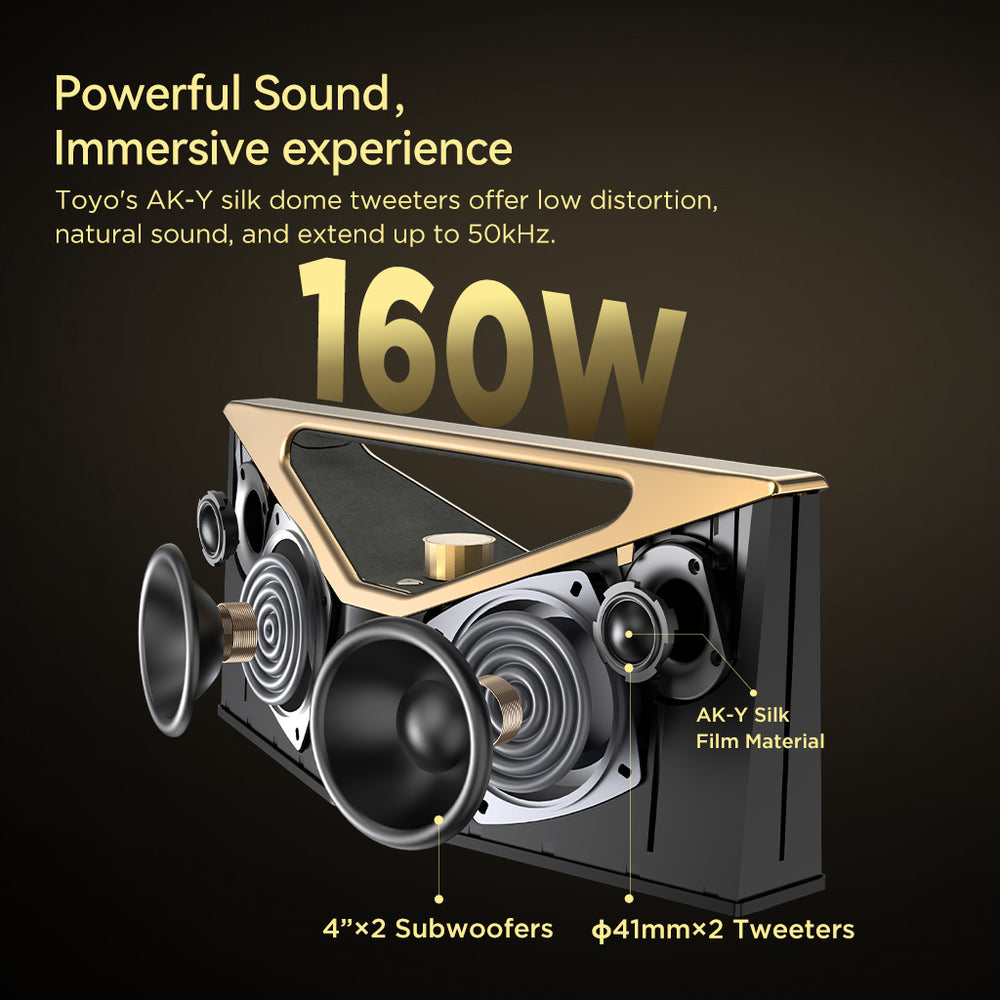 160W Powerful Sound