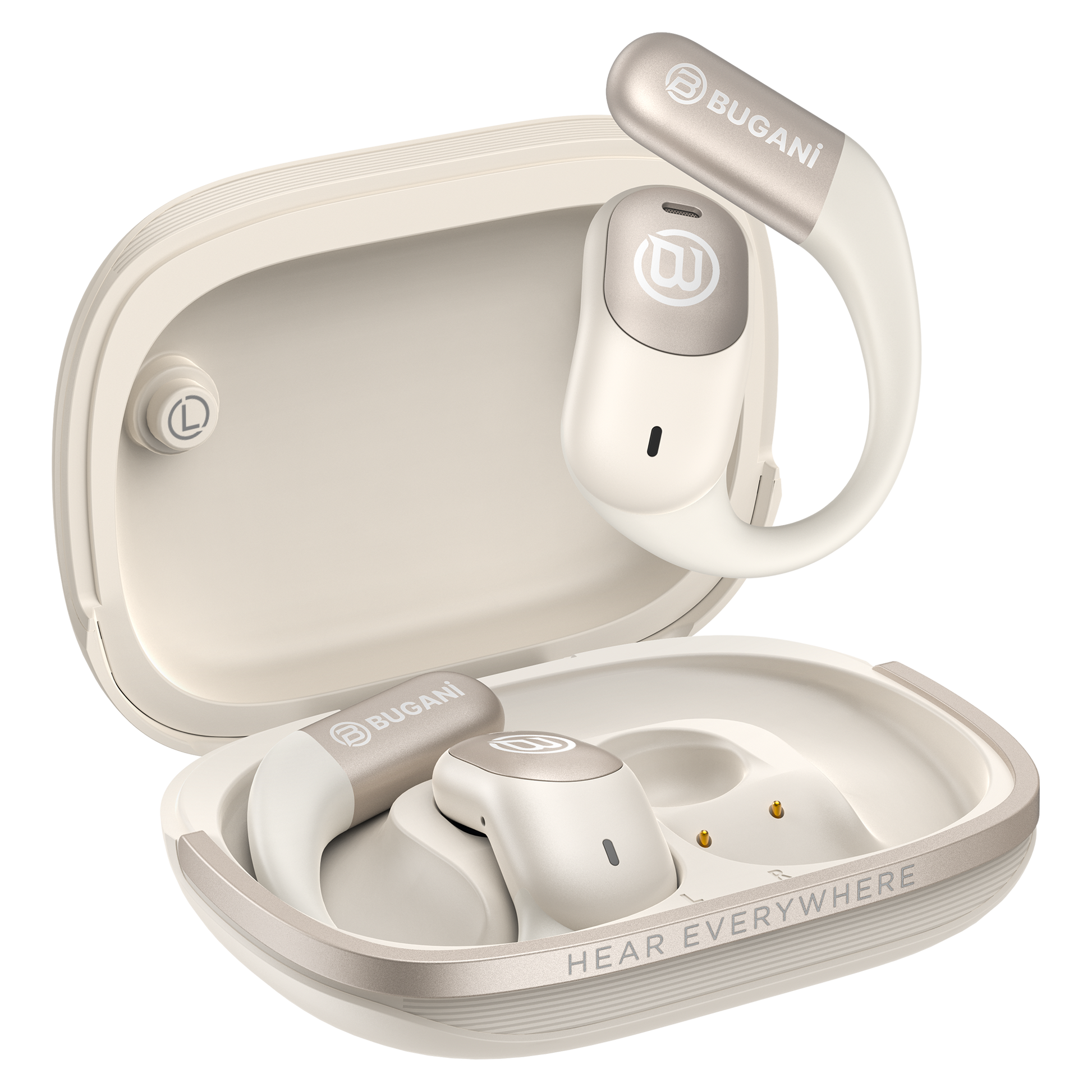 BUGANi Free B15 Open-Ear Earbuds with Hi-Fi Sound