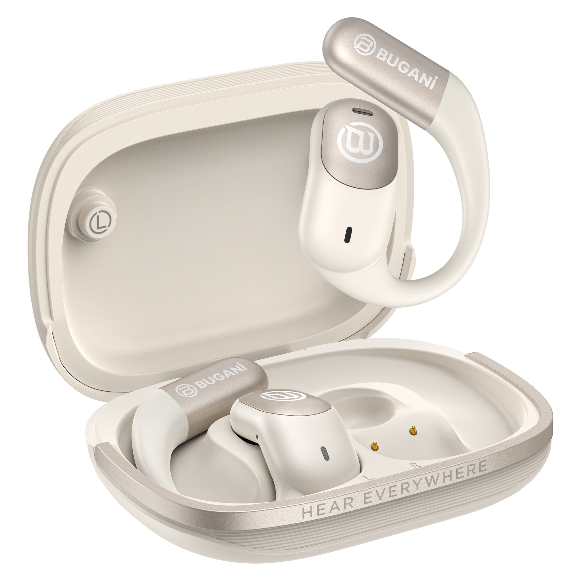 BUGANi Free B15 Open-Ear Earbuds with Hi-Fi Sound