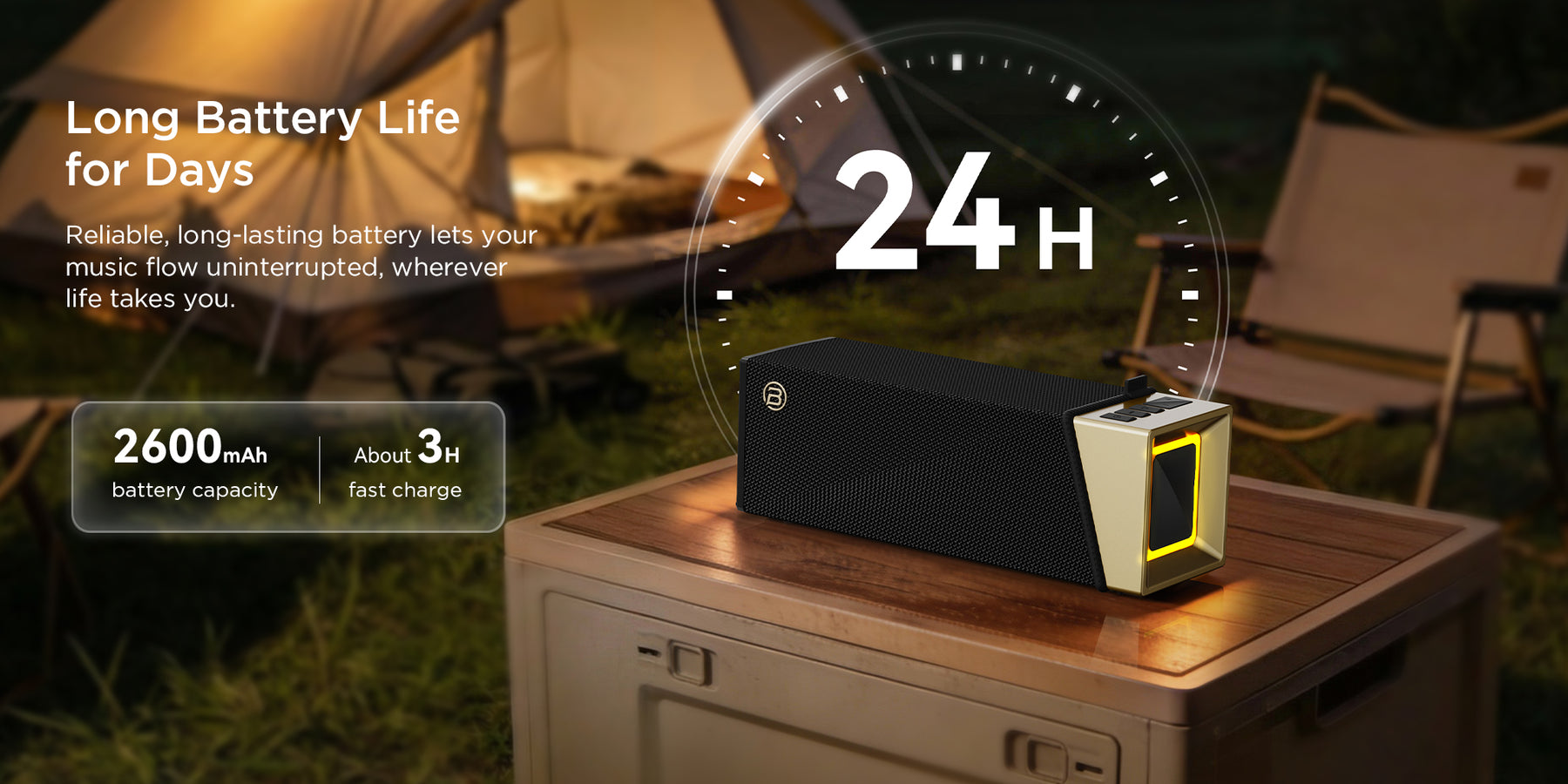 24H Long Battery