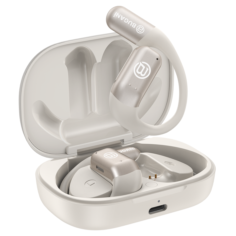 BUGANi Free B10 Open-Ear Earbuds with AI Language Translation