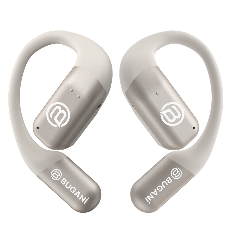 BUGANi Free B10 Open-Ear Earbuds with AI Language Translation