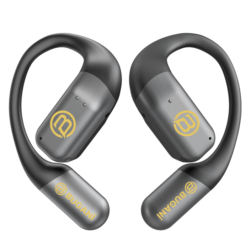 BUGANi Free B10 Open-Ear Earbuds with AI Language Translation