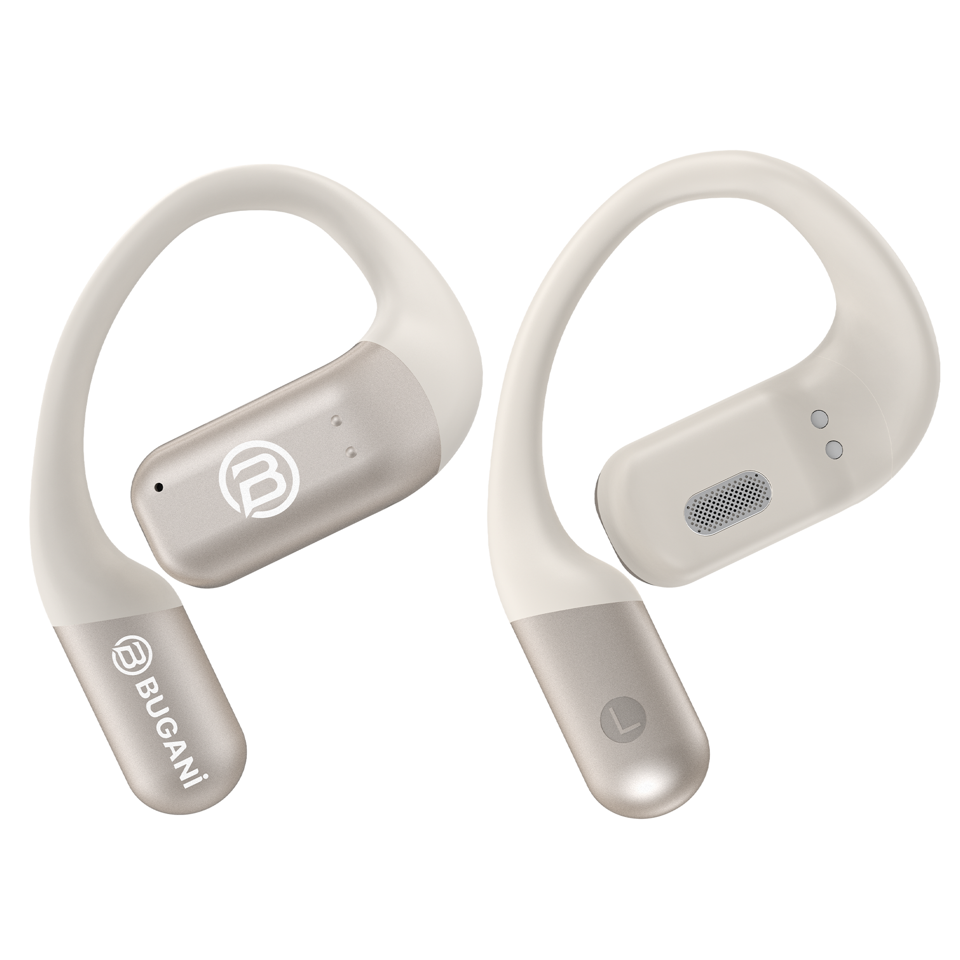 BUGANi Free B10 Open-Ear Earbuds with AI Language Translation
