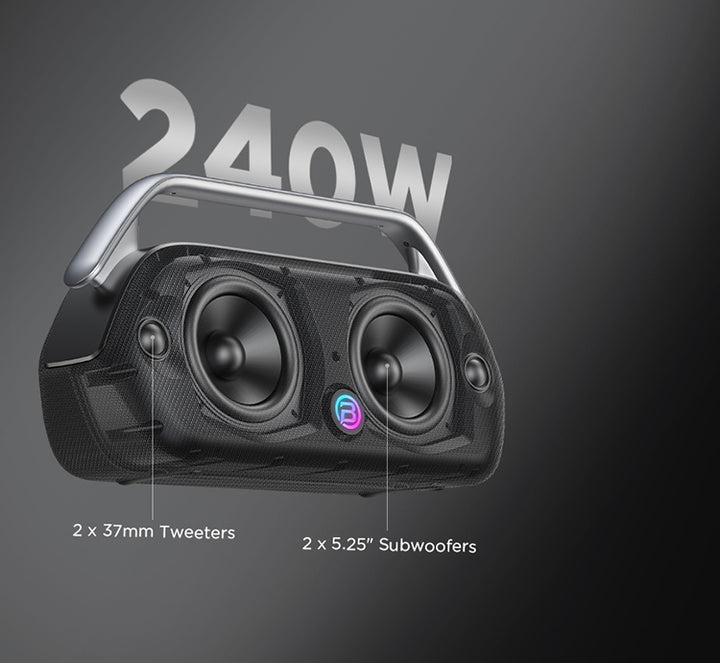 רמקול בלוטות' נייד Boost Max מבית BUGANi